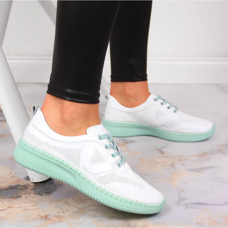 Deportivo mujer piel Artiker blanco 2