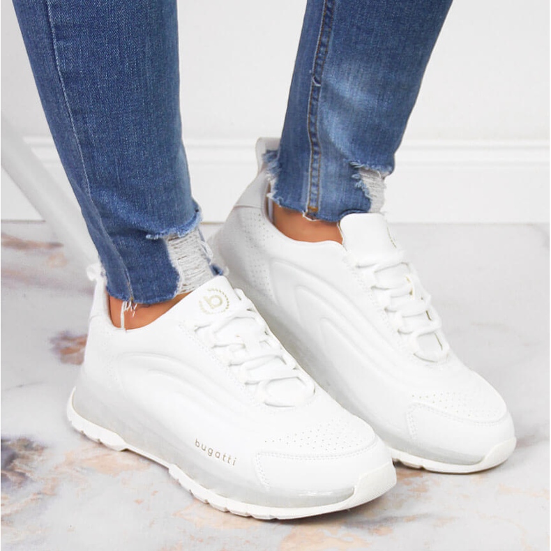 Blanco Bugatti JJ253094 zapatillas deportivas de mujer 2
