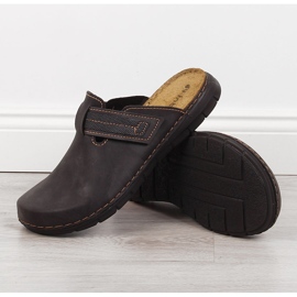 Zapatillas de estar por casa para hombre Inblu negras negro 2