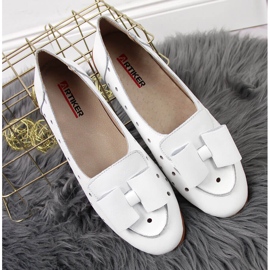 Zapatos mujer Artiker piel calada blanca blanco 2