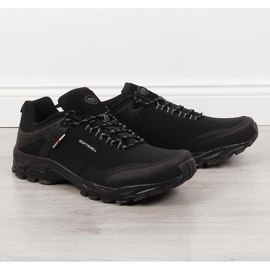 Zapatillas trekking hombre American Club negras negro 3