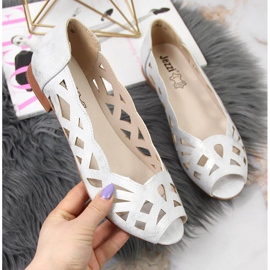 Bailarinas mujer caladas plateadas Jezzi plata 1 Bailarinas mujer caladas plateadas Jezzi plata 1