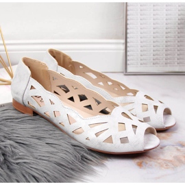 Bailarinas mujer caladas plateadas Jezzi plata 2 Bailarinas mujer caladas plateadas Jezzi plata 2