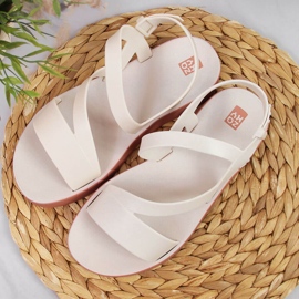 Sandalias mujer goma crema Zaxy JJ285053 beige multicolor 6