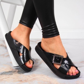 Zapatillas casa mujer meliski negro Zaxy JJ285055 1