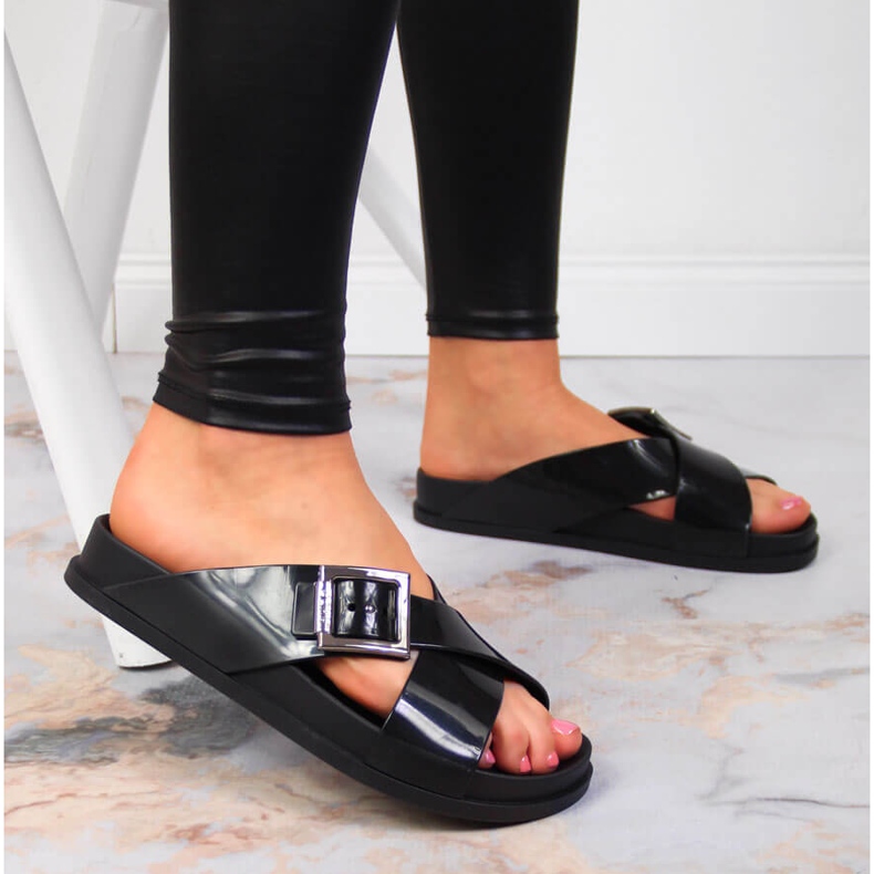 Zapatillas casa mujer meliski negro Zaxy JJ285055 2