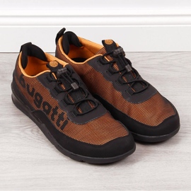 Zapatos deportivos de hombre, sin cordones Bugatti JJ153032 marrón 2