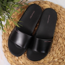 Chanclas piscina mujer Calypso negro 5