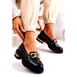 PA2 Mocasines Mujer Mocasines Piel Negro Mollie 3