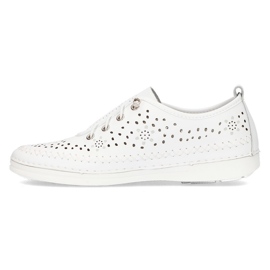 Zapatos de piel Filippo DP2135/21 Wh blanco 4