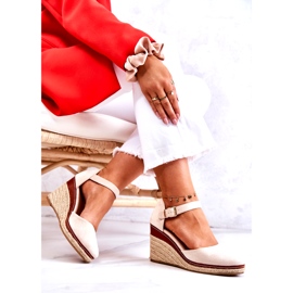 Seastar Alpargatas De Mujer Con Cuña Beige Tamarill 4