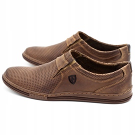 Polbut Zapatos de hombre piel 362 Per Brown marrón 4
