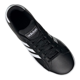 Zapatillas adidas Grand Court Jr EF0102 negro 3