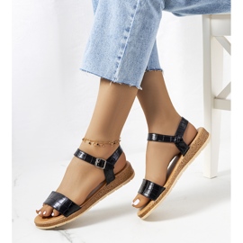 Sandalias negras de mujer Speier negro 1