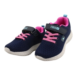 NEWS NOVEDADES Deportivas velcros 22DZ23-4843-M Azul marino rosado 3