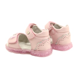 Evento Sandalias de niñas con un arco 22Z23-4780 PINK rosado 6
