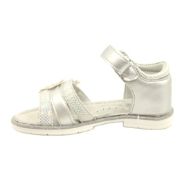 Evento Sandalias de niñas con flores 22Z23-4792 Plata 2