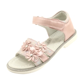 Evento Sandalias de niñas con flores decorativas 22d23-4792 Rosa 5