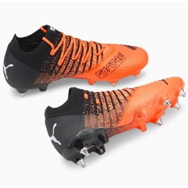 Botas de fútbol Puma Futuro Z 1.3 MxSG M 106750 01 naranja naranjas y rojos 2