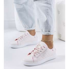 Deportivas Koho rojo y blanco 1 Deportivas Koho rojo y blanco 1