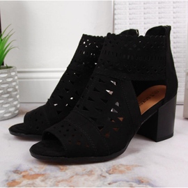 T.Sokolski Sandalias mujer negras caladas de T. Sokolski 6