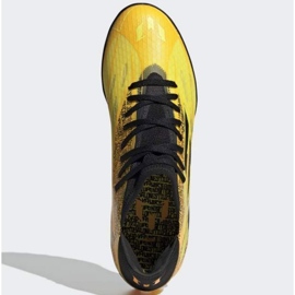 Botas de fútbol Adidas X Speedflow Messi.3 Tf M GW7423 amarillo amarillos 2