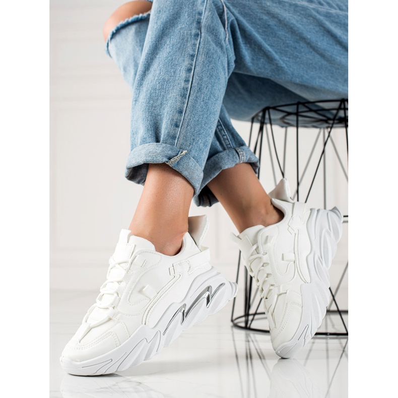 W. Potocki Zapatillas blancas de Potocki blanco 1 W. Potocki Zapatillas blancas de Potocki blanco 1