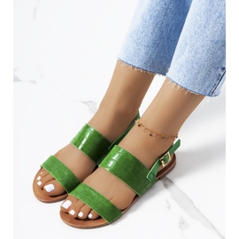 Sandalias de mujer verdes de Chinn 1 Sandalias de mujer verdes de Chinn 1