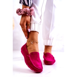 Mocasines Mujer Ante Big Star JJ274656 Fucsia rosado 1