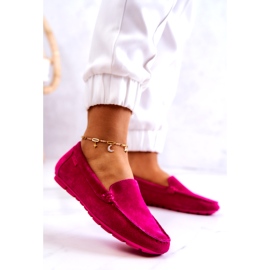 Mocasines Mujer Ante Big Star JJ274656 Fucsia rosado 2