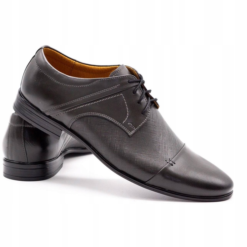 Zapatos formales hombre 710 gris 3