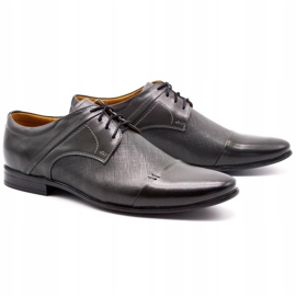 Zapatos formales hombre 710 gris 2