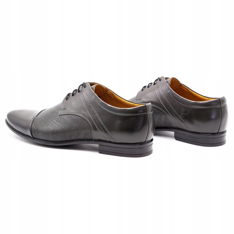 Zapatos formales hombre 710 gris 4