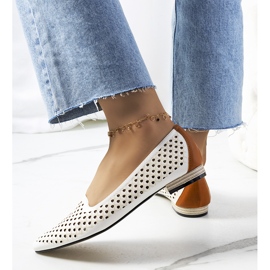 Bailarinas caladas Jarrett crema crudo 2