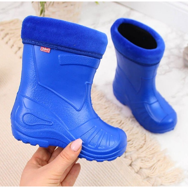 Botas de agua Jr. BEFADO azul con interior desmontable 1