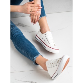 TRENDI Zapatillas blancas blanco 1