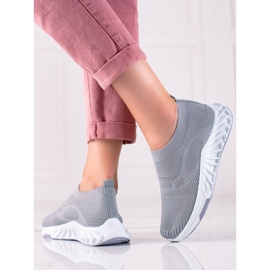 J. Star Zapatillas grises de moda 2