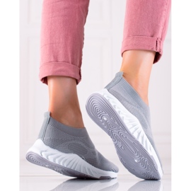 J. Star Zapatillas grises de moda 1