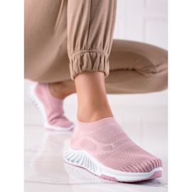 J. Star Zapatillas rosas de moda rosado 2
