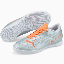 Puma Ultra 4.4 It Jr 106746 01 botas de fútbol gris plata 1 Puma Ultra 4.4 It Jr 106746 01 botas de fútbol gris plata 1