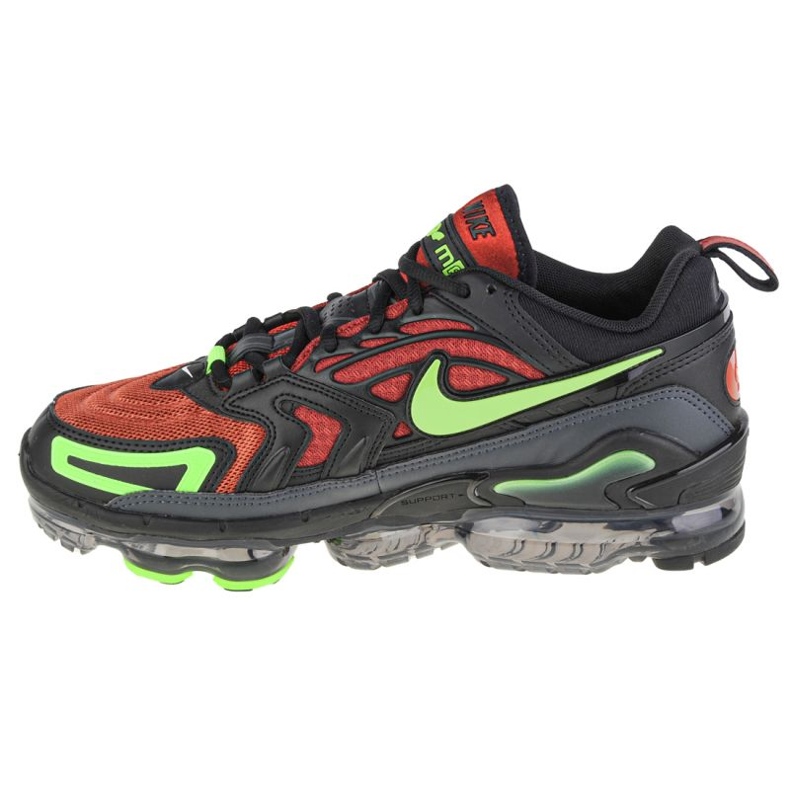 Nike Air Vapormax Evo M DC9393-600 negro rojo verde 1 Nike Air Vapormax Evo M DC9393-600 negro rojo verde 1