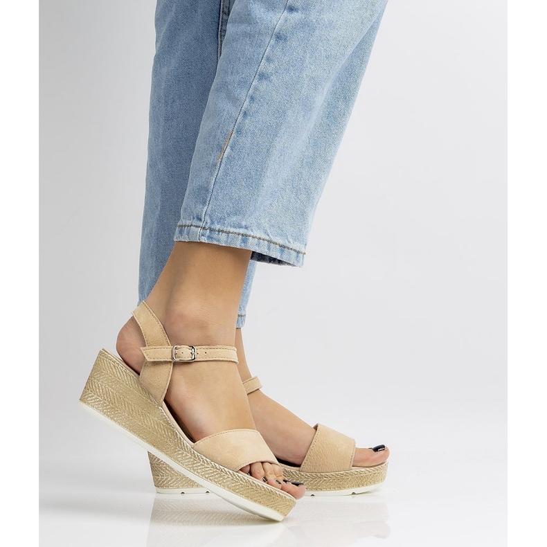 Sandalias Filippo DS1330/20 Beige marrón 2