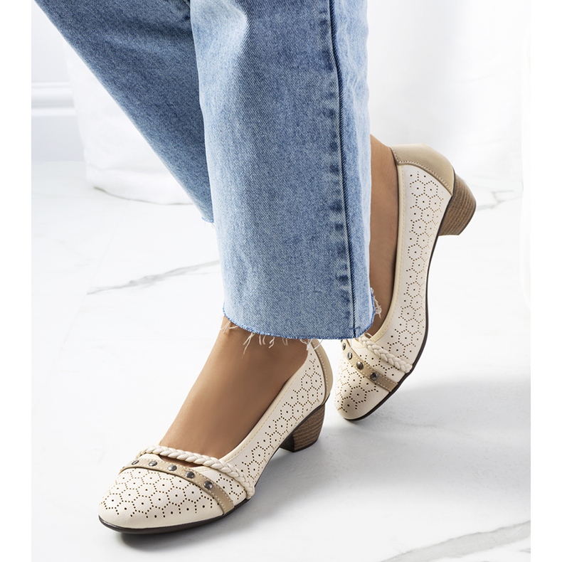 Salón calado Hernandez beige 1