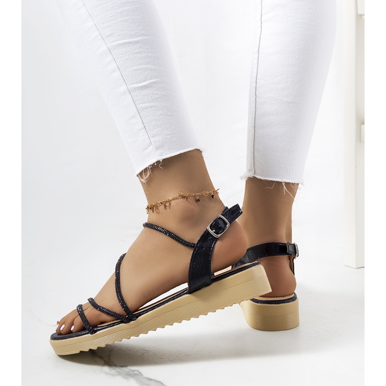 Kul. Sandalias negras de mujer negro 1