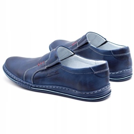 Polbut Zapato piel hombre 334 azul marino 1