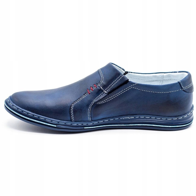 Polbut Zapato piel hombre 334 azul marino 2