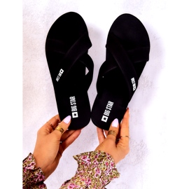 Pantuflas mujer espuma Big Star JJ274A338 Negro 3 Pantuflas mujer espuma Big Star JJ274A338 Negro 3