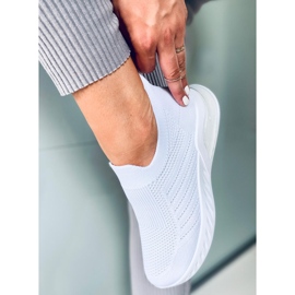 Calcetines deportivos Agua White blanco 4