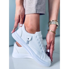 Deportivas de Mujer Semilla Gris blanco 2 Deportivas de Mujer Semilla Gris blanco 2