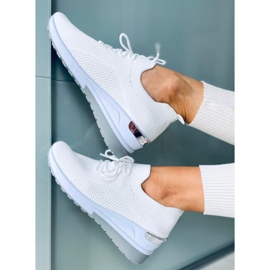 Faggio calcetines blancos zapatos deportivos 2 Faggio calcetines blancos zapatos deportivos 2